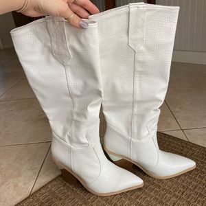 White Cowgirl Boots